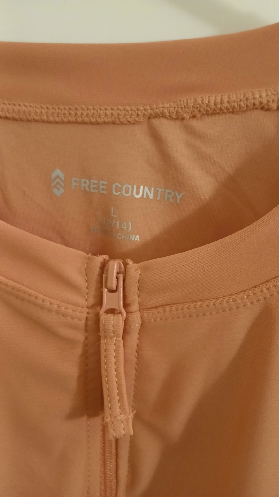 Brand New Woman Size L Swim Shirt With Built-In Bra $30