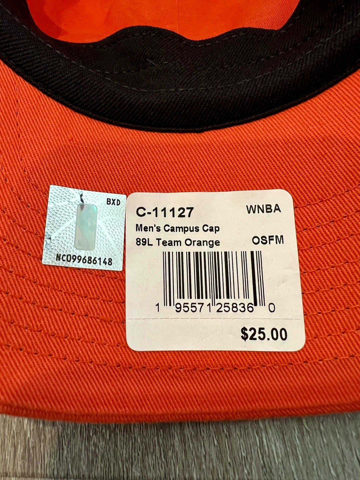 New Nike Orange WNBA Strapback Heritage 86 Basketball Baseball Cap Dad Hat Clark