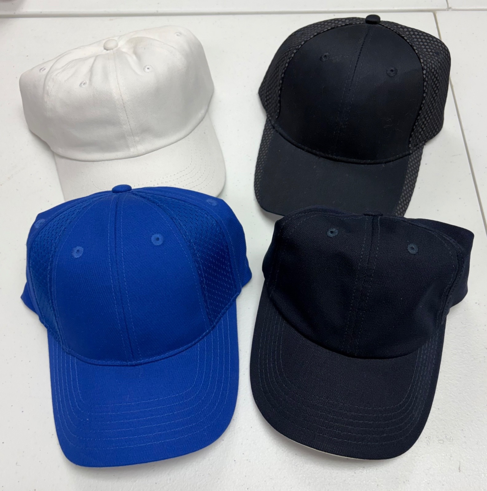 NOS Lot of 13 Blank Hats – OTTO, Pacific & More – Structured, Trucker, Snapback+