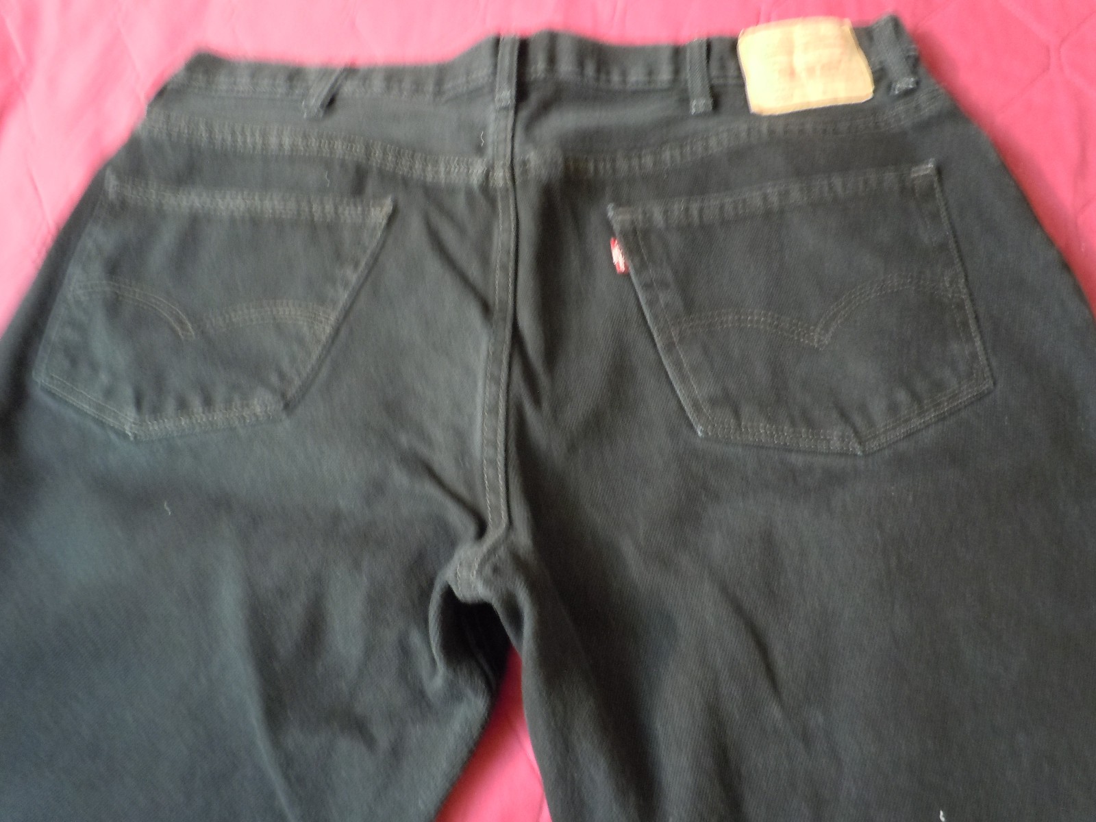 Levi’s 550 * Mens Black Denim Jeans * size 44 x 29 *