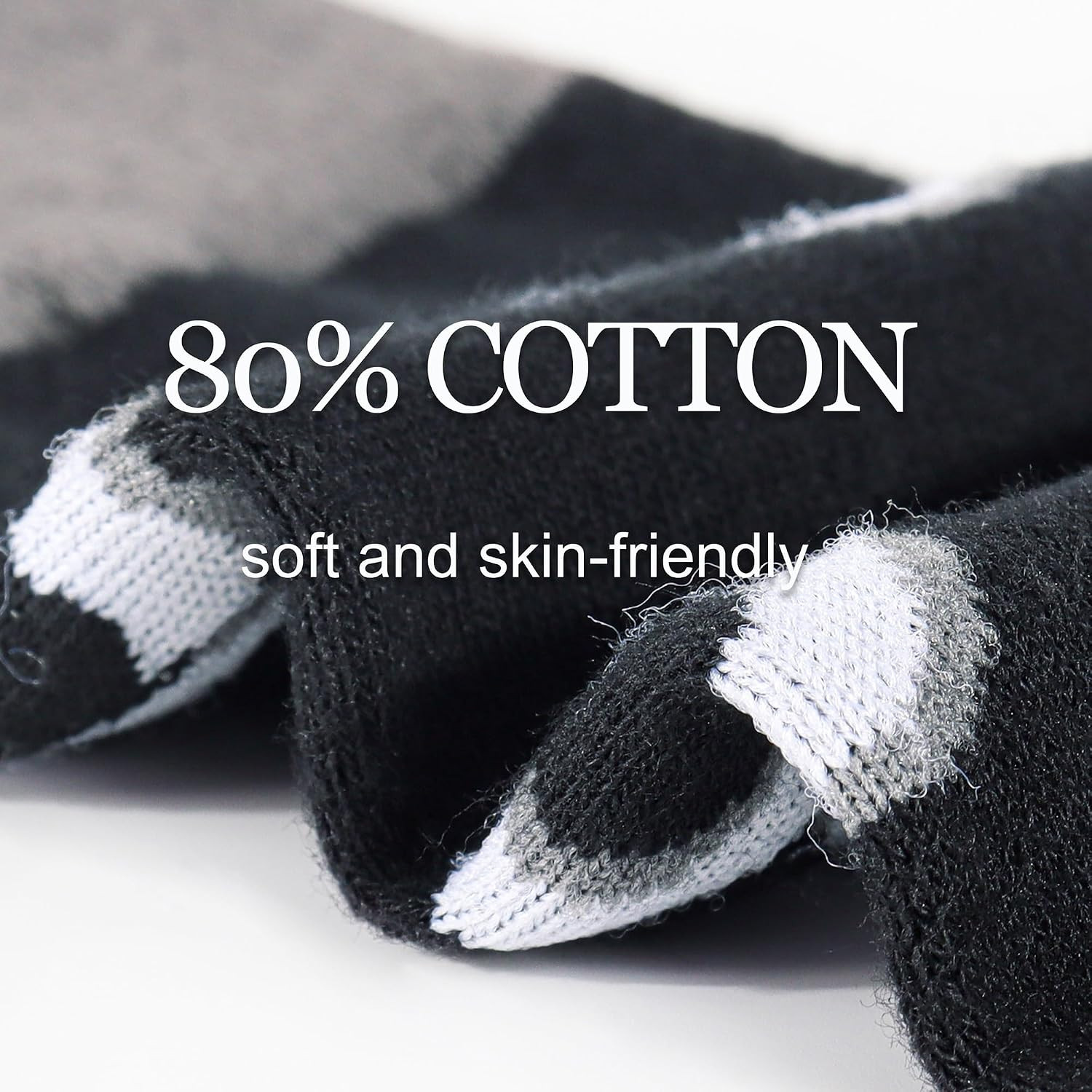 30Th 40Th 50Th 60Th 70Th Birthday Gifts for Men Black Crew Cotton Socks