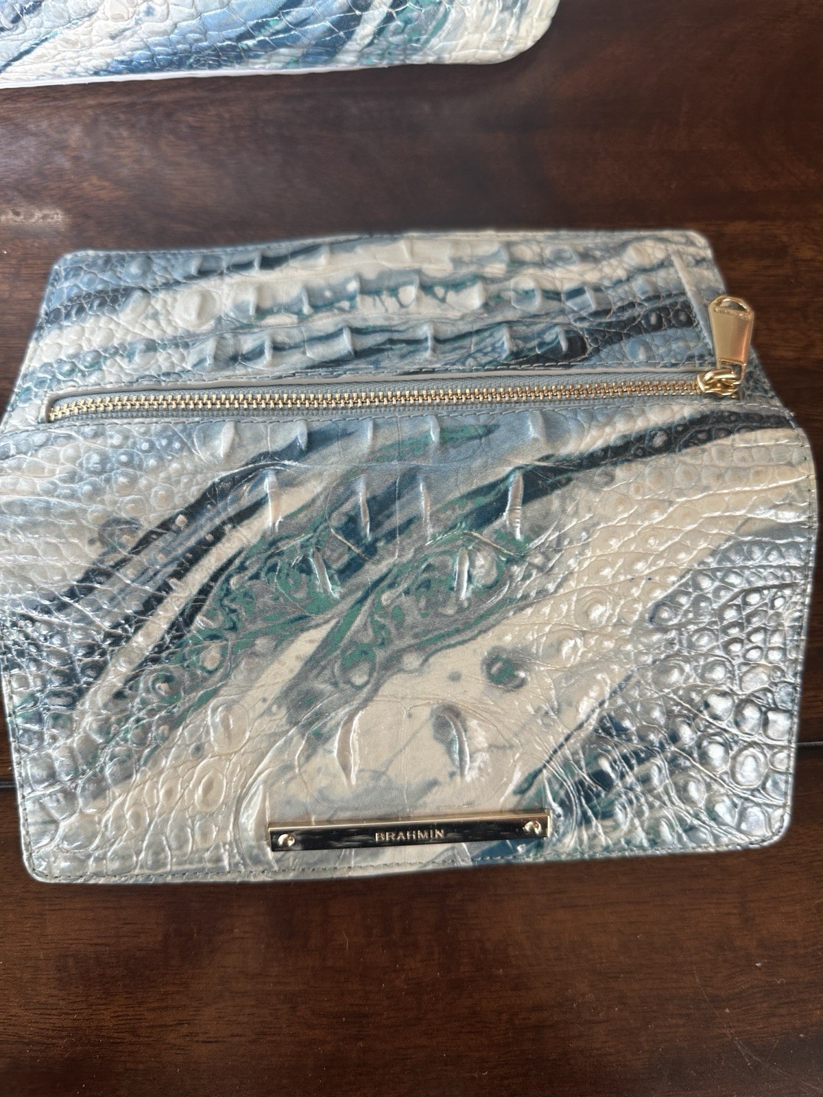 Brahmin Large Shoulder Tote With Matching Wallet