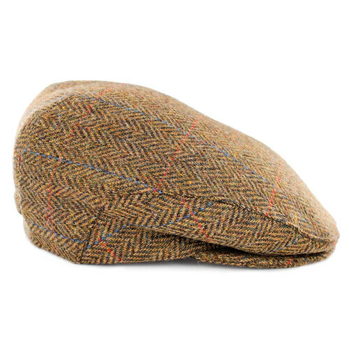 Mucros Weavers Irish Tweed Trinity Flat Cap 100% Wool Touring Newsboy Hat