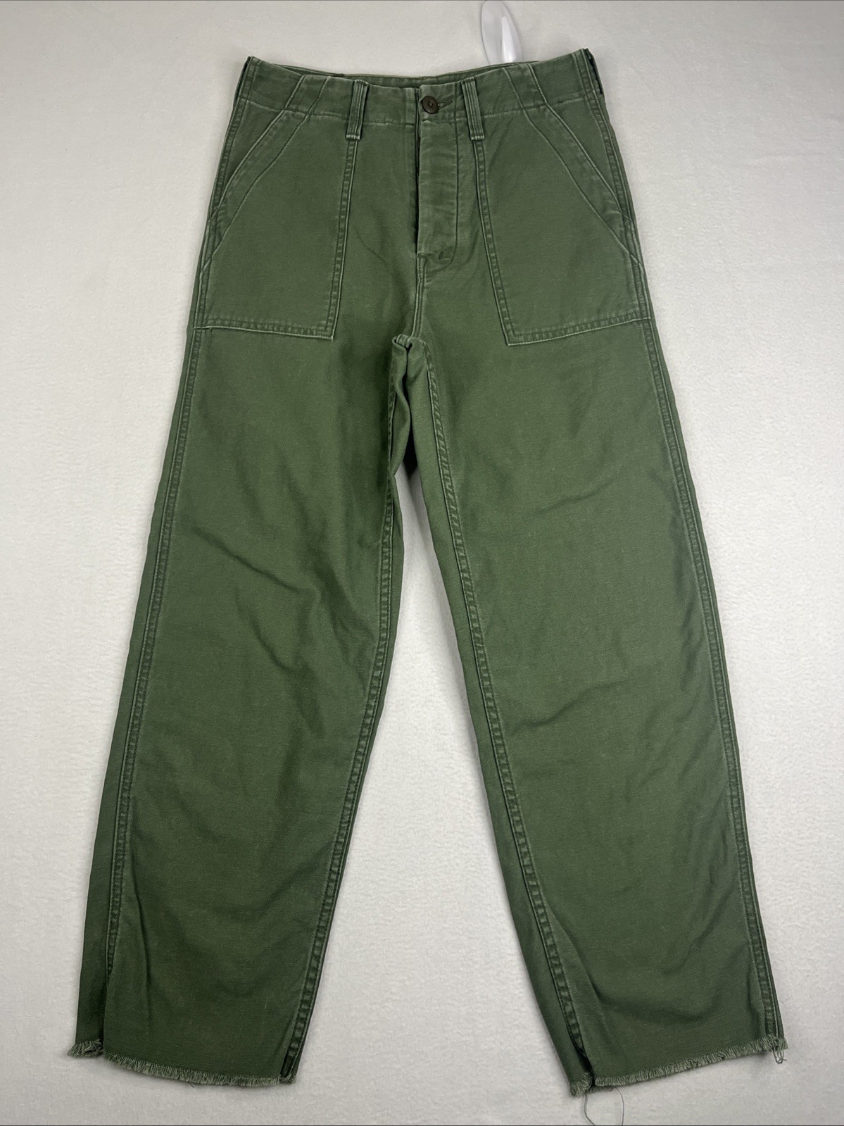 Mother Patch Pocket Private Ankle Pants In Roger That Size 25 Fits 27×27
