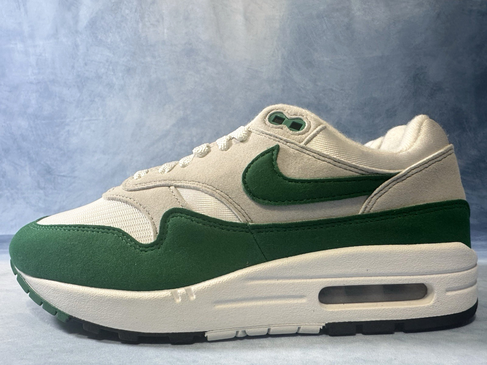 Nike Air Max 1 Grey Malachite Green White DZ2628-003 Women’s Shoes Size 7.5