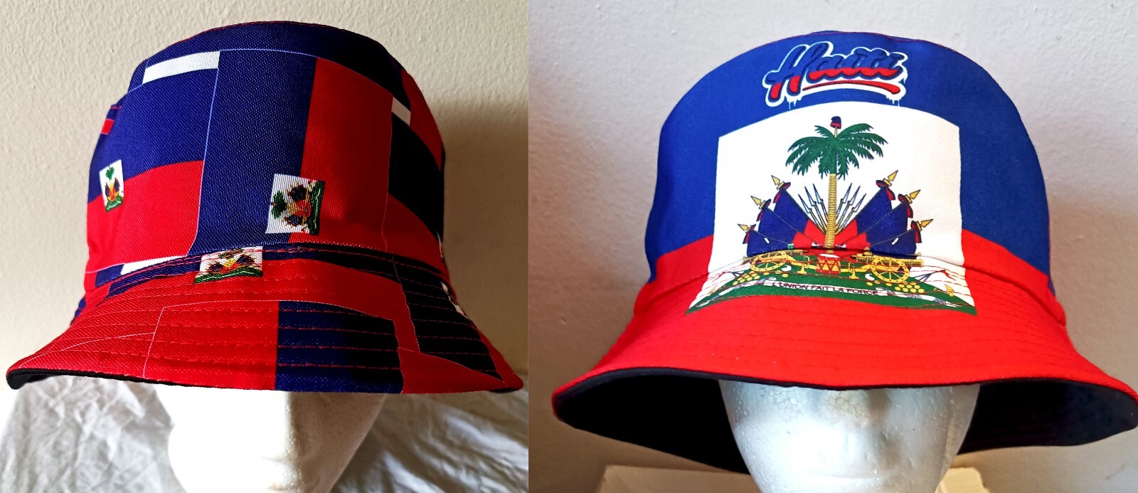 Flag Designed Unisex Bucket Hats – Various Countries + Accessories