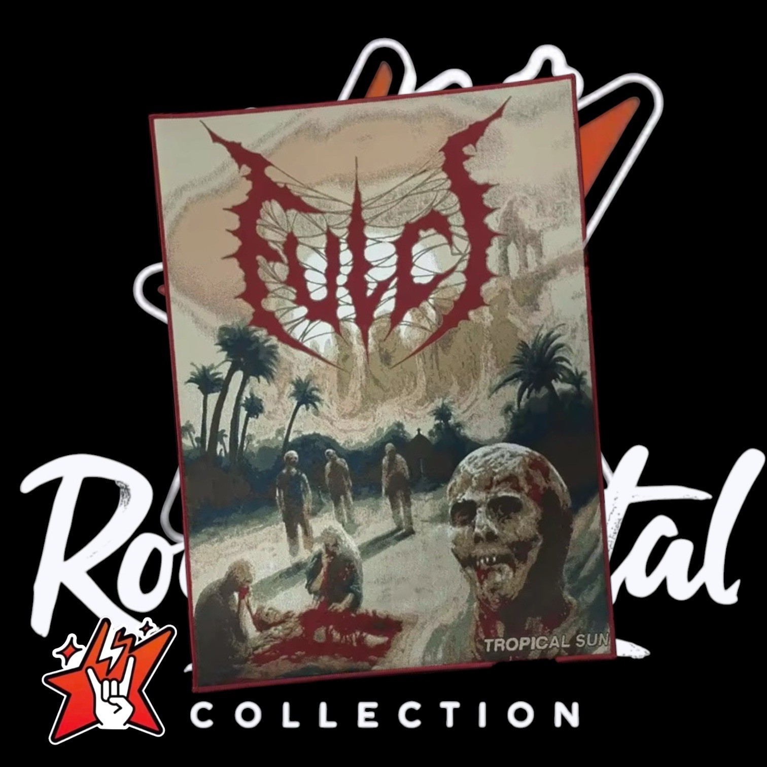 Fulci Official Exclusive Woven Patch Bolthower Death Entombed Obituary