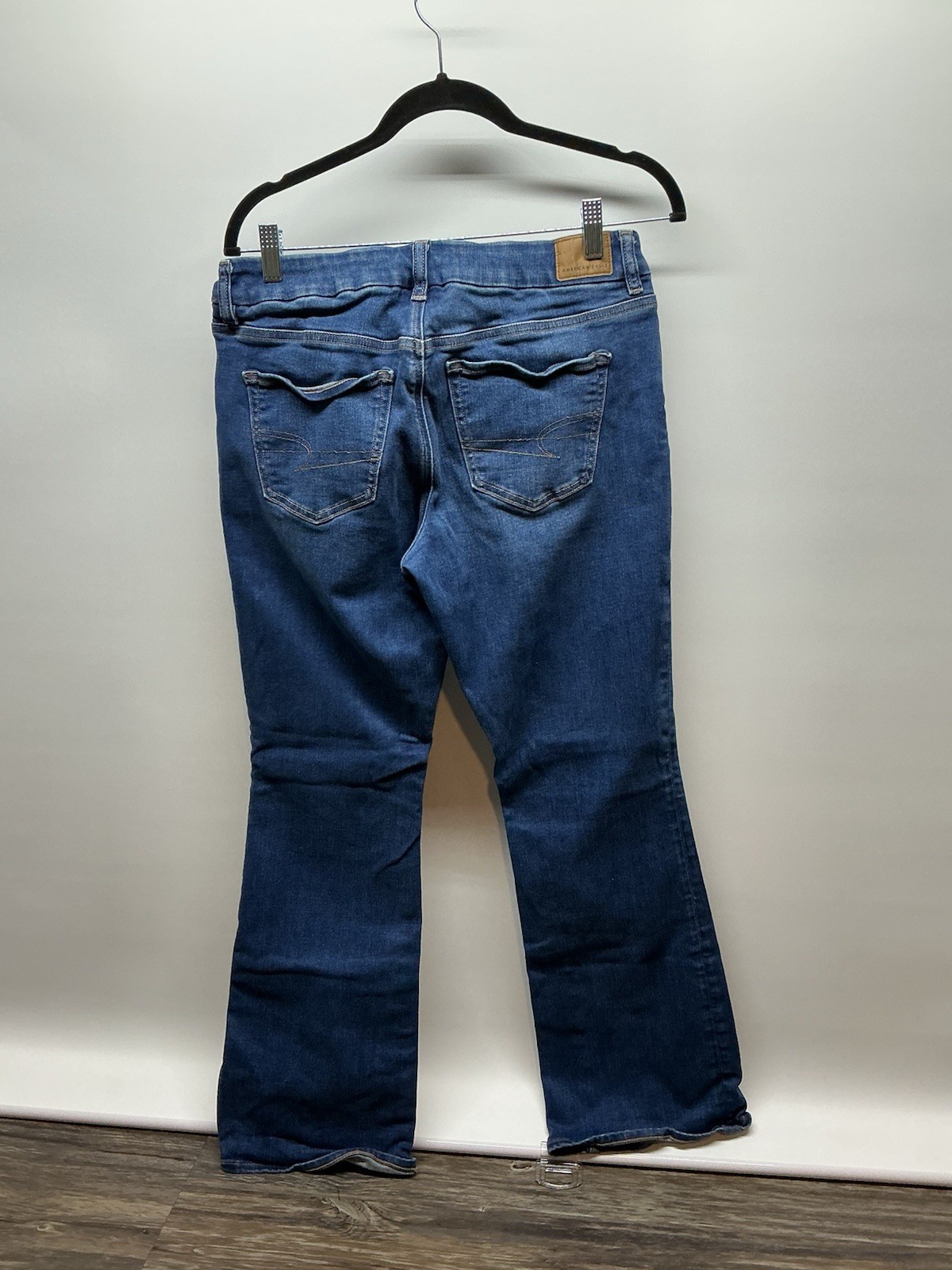 American Eagle Outfitters RN 54485 CA 03873 Women’s Straight Bule Jean Sz 10