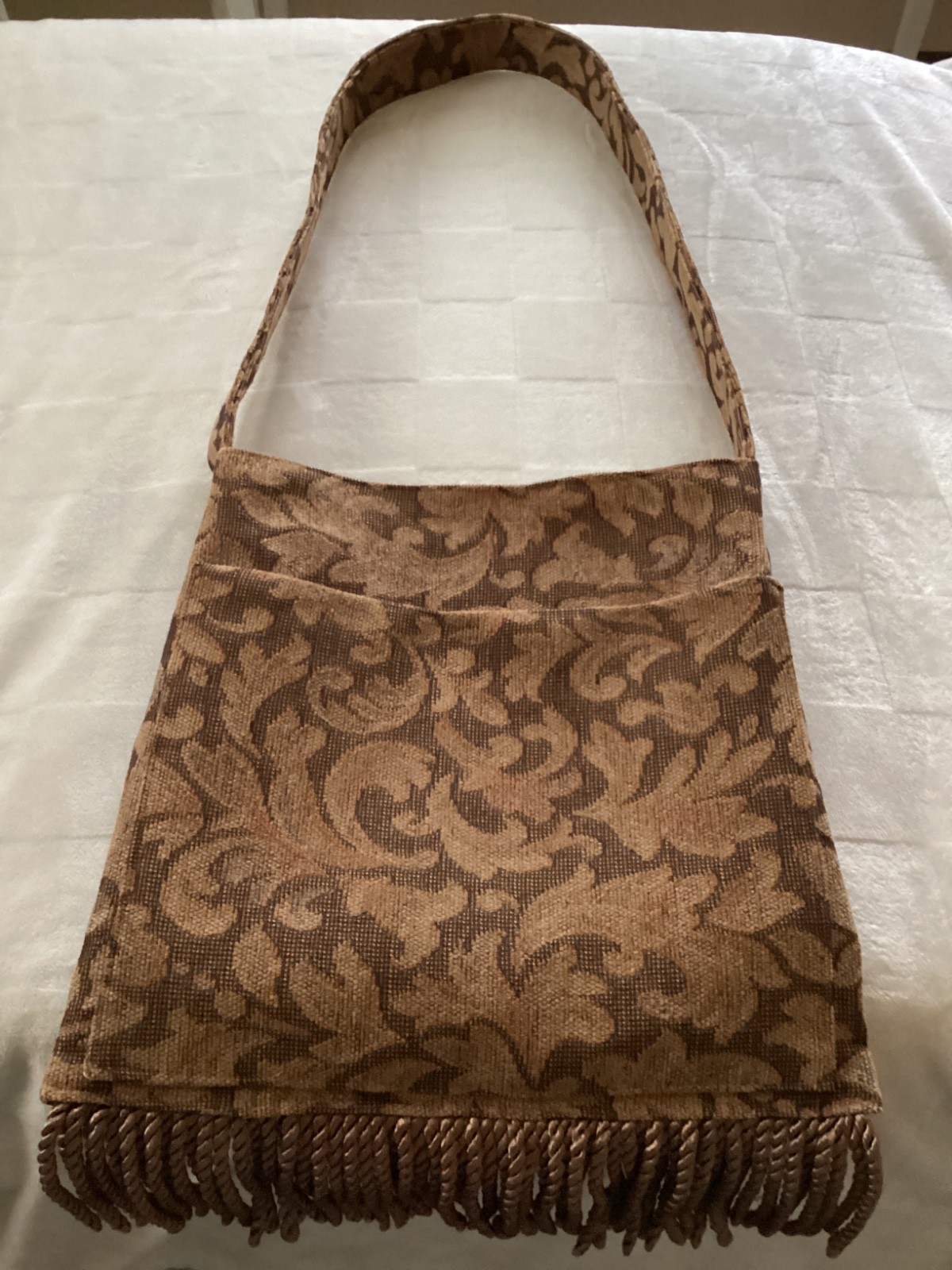 Vintage Style – Windy Trails Design – Crossbody Hand Bag – 15 x 16-Always New!