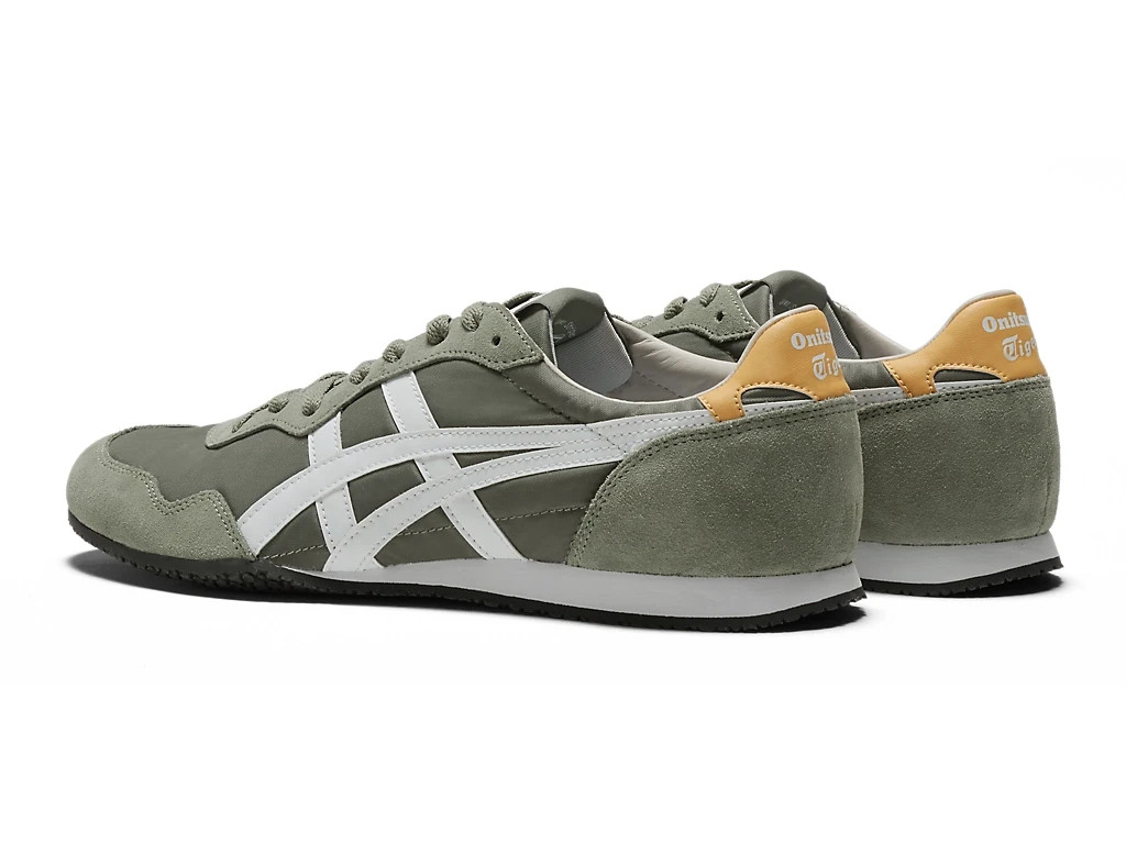 Onitsuka Tiger SERRANO 1183B400 304 BURNT OLIVE/WHITE New in Box from Japan