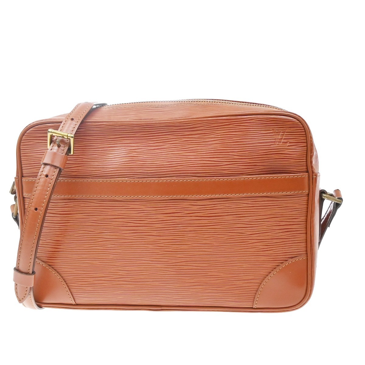 LOUIS VUITTON Trocadero 27 Shoulder Bag Epi Leather Brown France M52303 35KD517