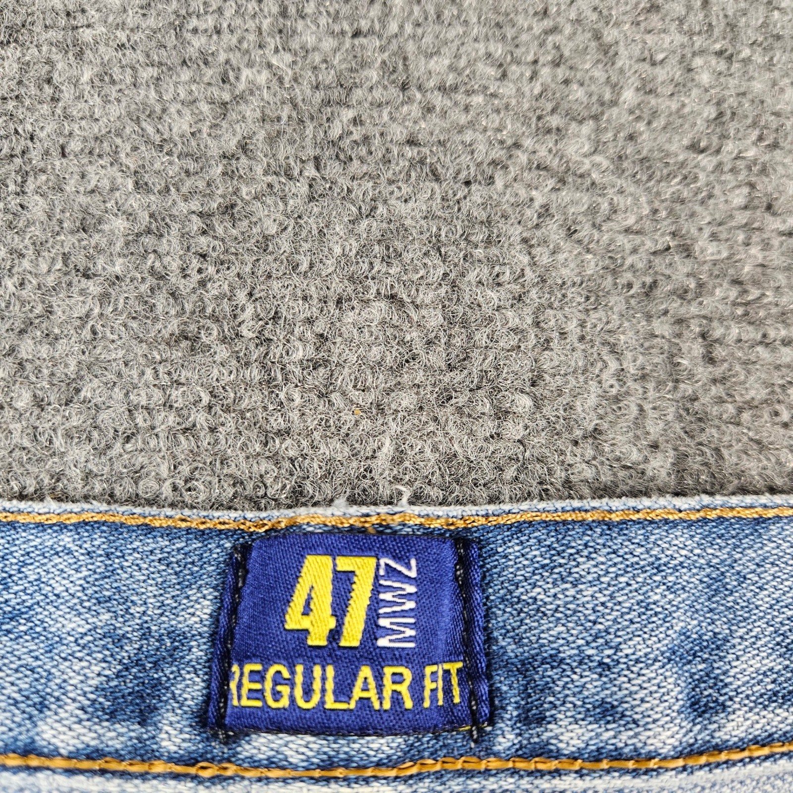 Wrangler 47MWZ Regular Fit Premium Performance Cowboy Cut Jeans Light Wash 38×30