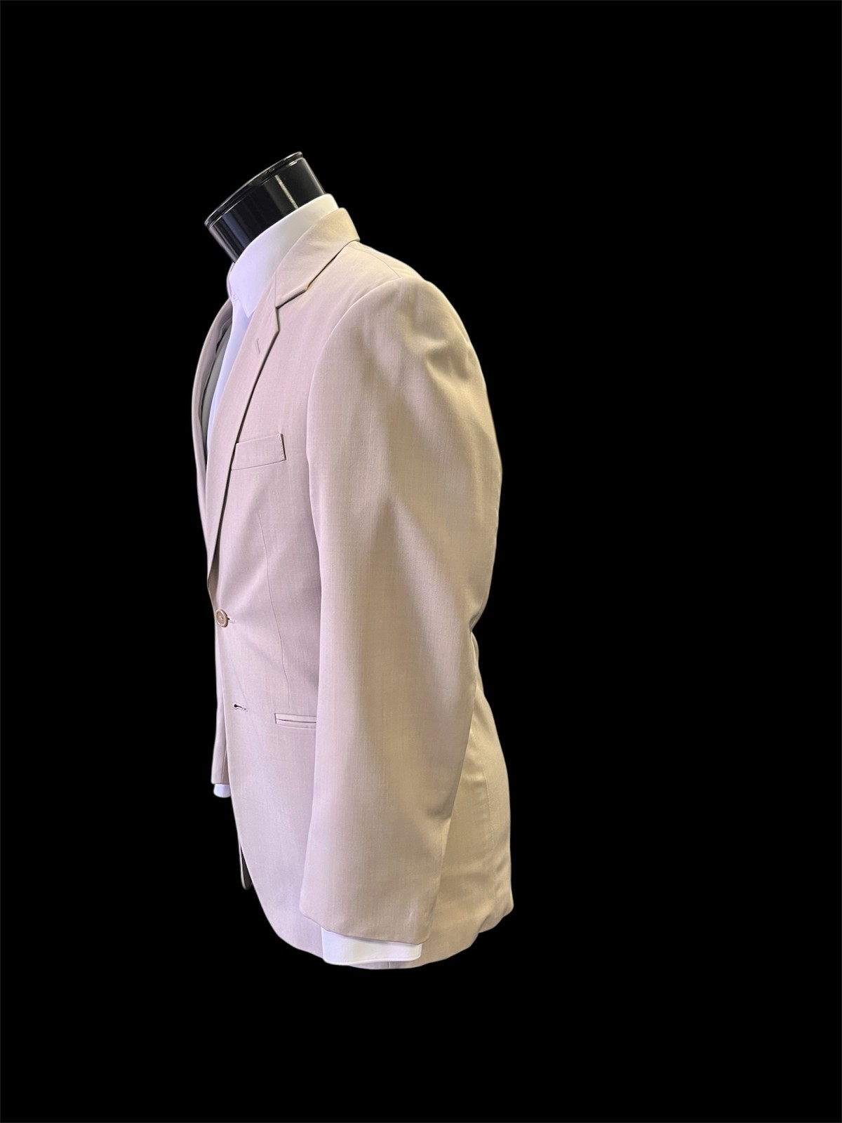 Men’s Jean Yves Tan Rapture Suit Jacket- Easy Care Prom Gala Formal