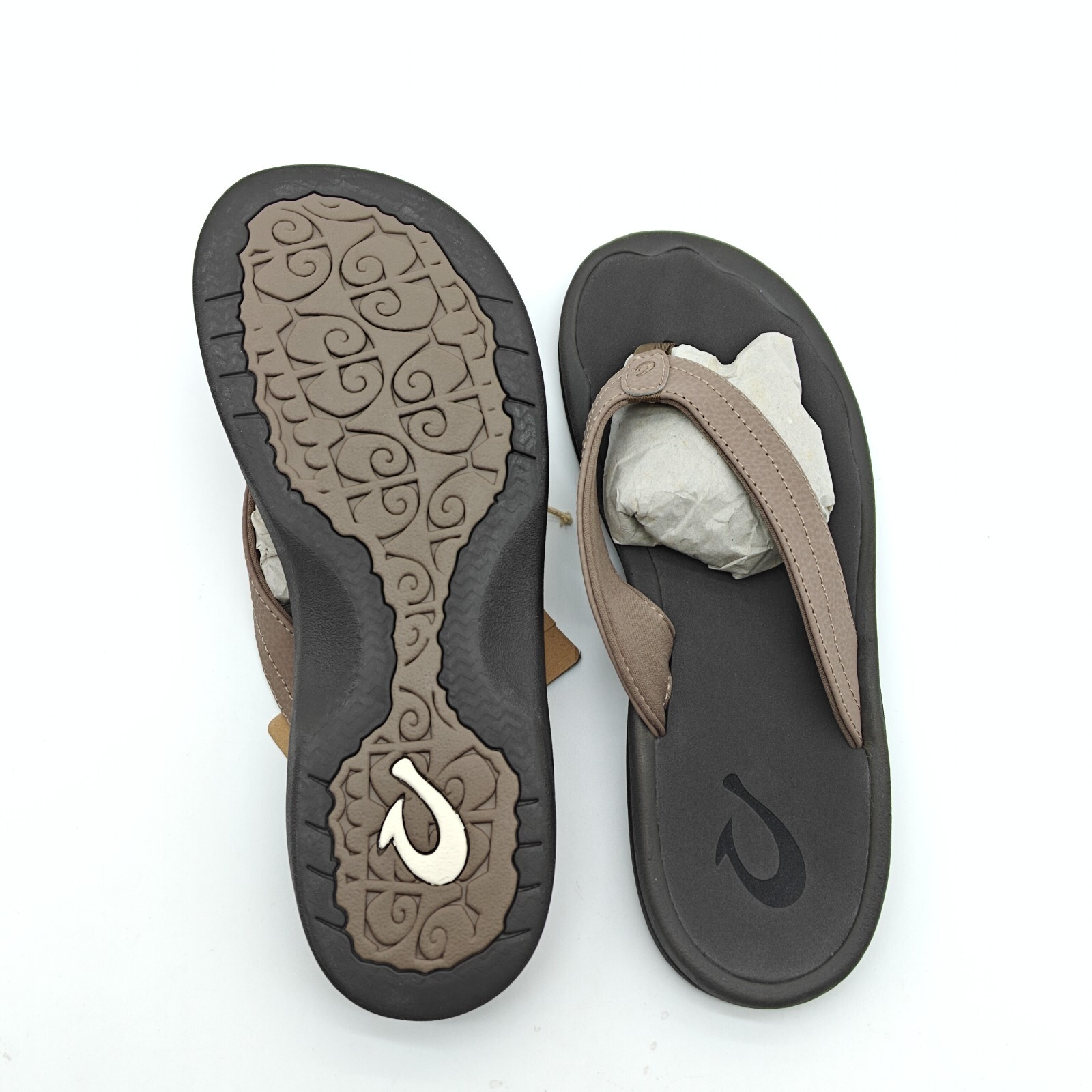 OluKai Women’s Ohana 20110-WM4E Brown Flip Flop Beach Sandals New SZ 6/7/8/9