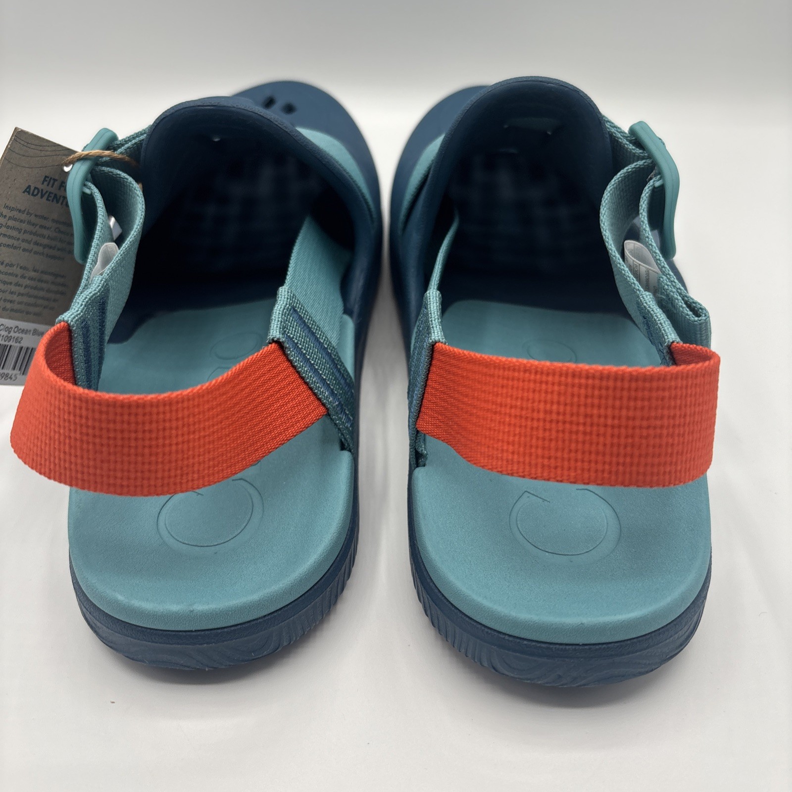 Chaco Chillos Clogs Ocean Blue Women’s Size 9 Slip-On Comfort Foam Sandals