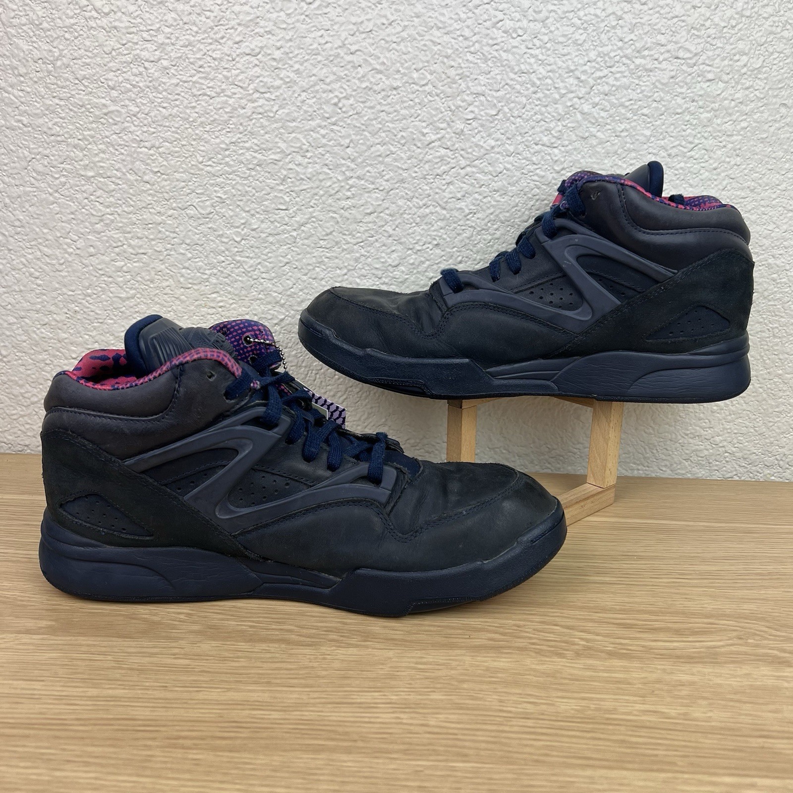 Reebok Pump Omni Lite X Lamar And Dauley Navy Blue Shoes Men’s Size 10.5 BEATERS