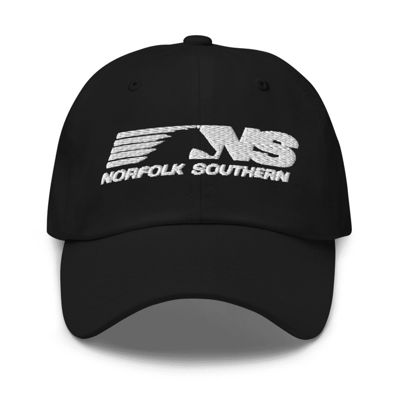 Norfolk Southern Logo Inspired Embroidered Adjustable Classic Dad Hat