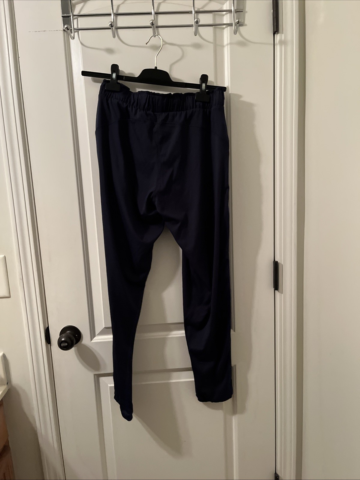 Men’s Active Jogger Pants Pockets Elastic Waistband Lightweight Blue Size M