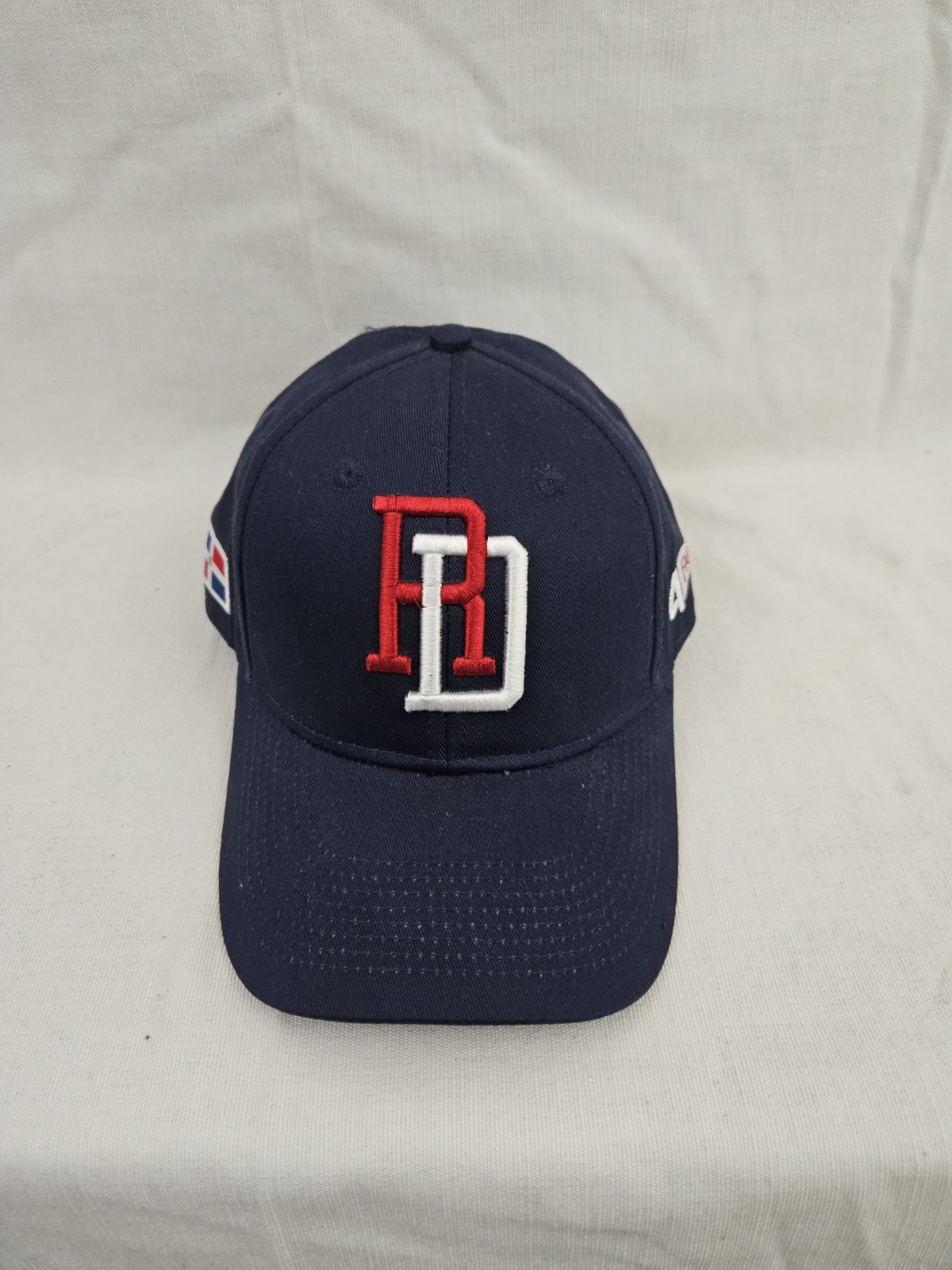 Dominican Republic DR Republica Dominicana RD Snapback Hat Cap Navy Red Free S/H