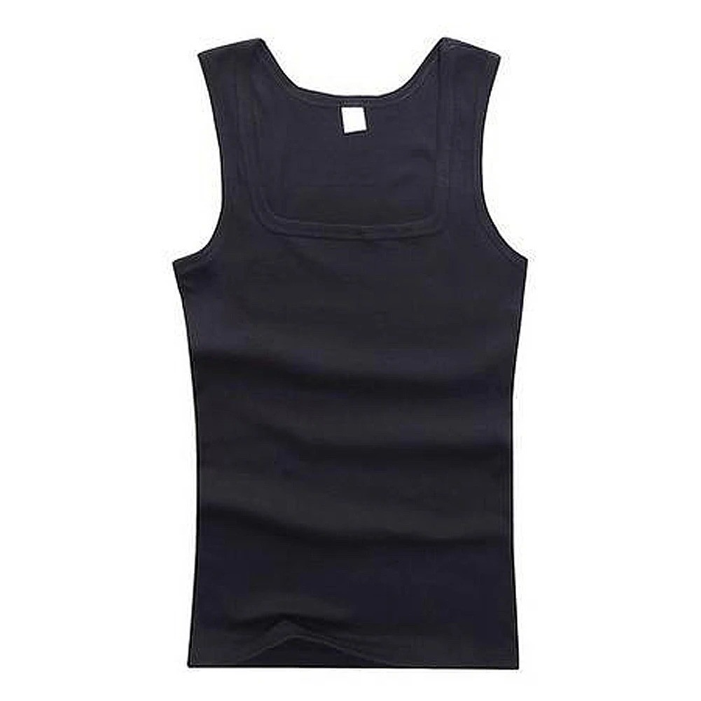 Flex Fit Tank Pure Cotton Tight Vest Casual Sports Basic Tops Quick Drying Body