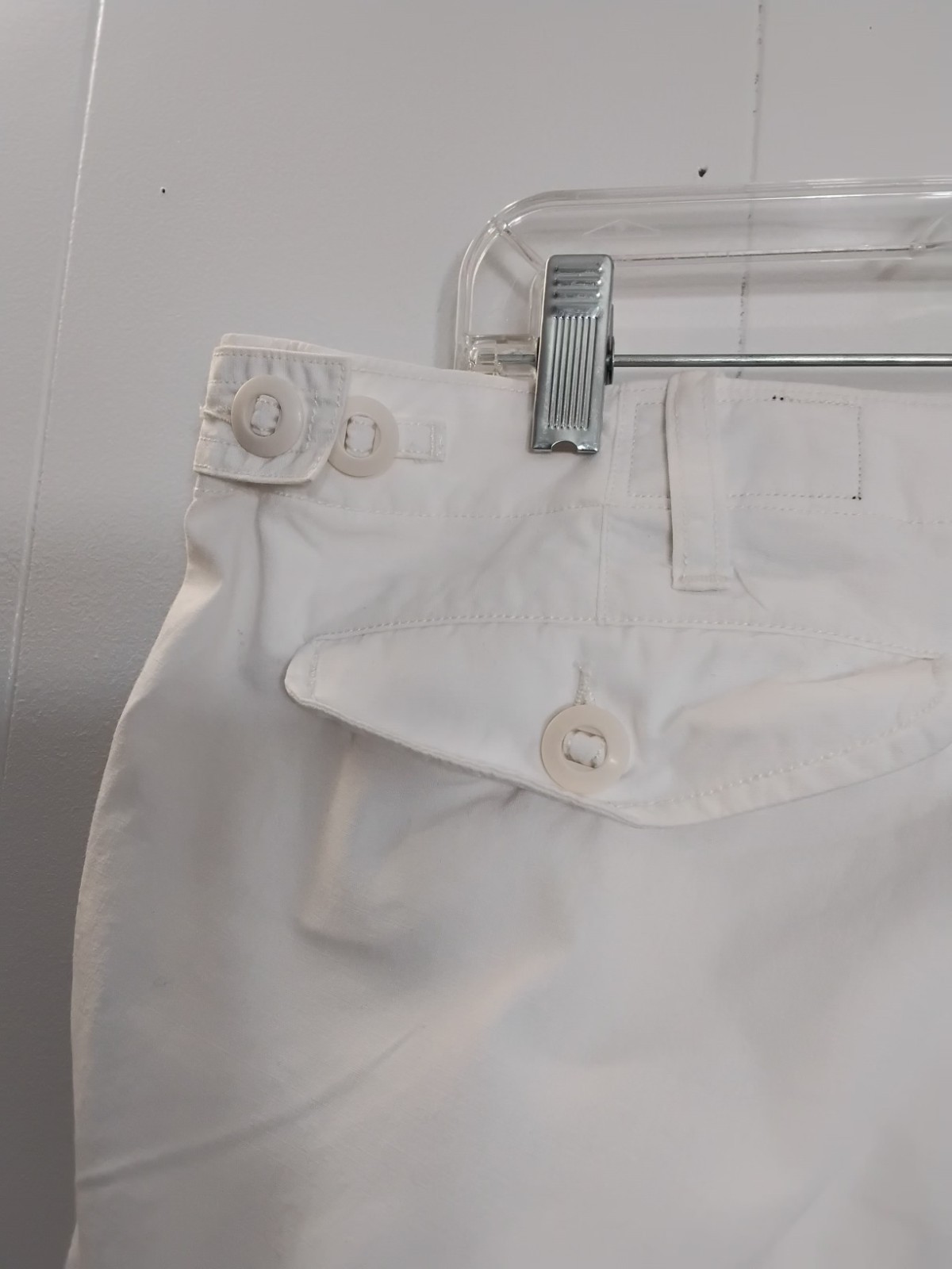 Ralph Lauren White Cargo Combat Pants Size 35/30