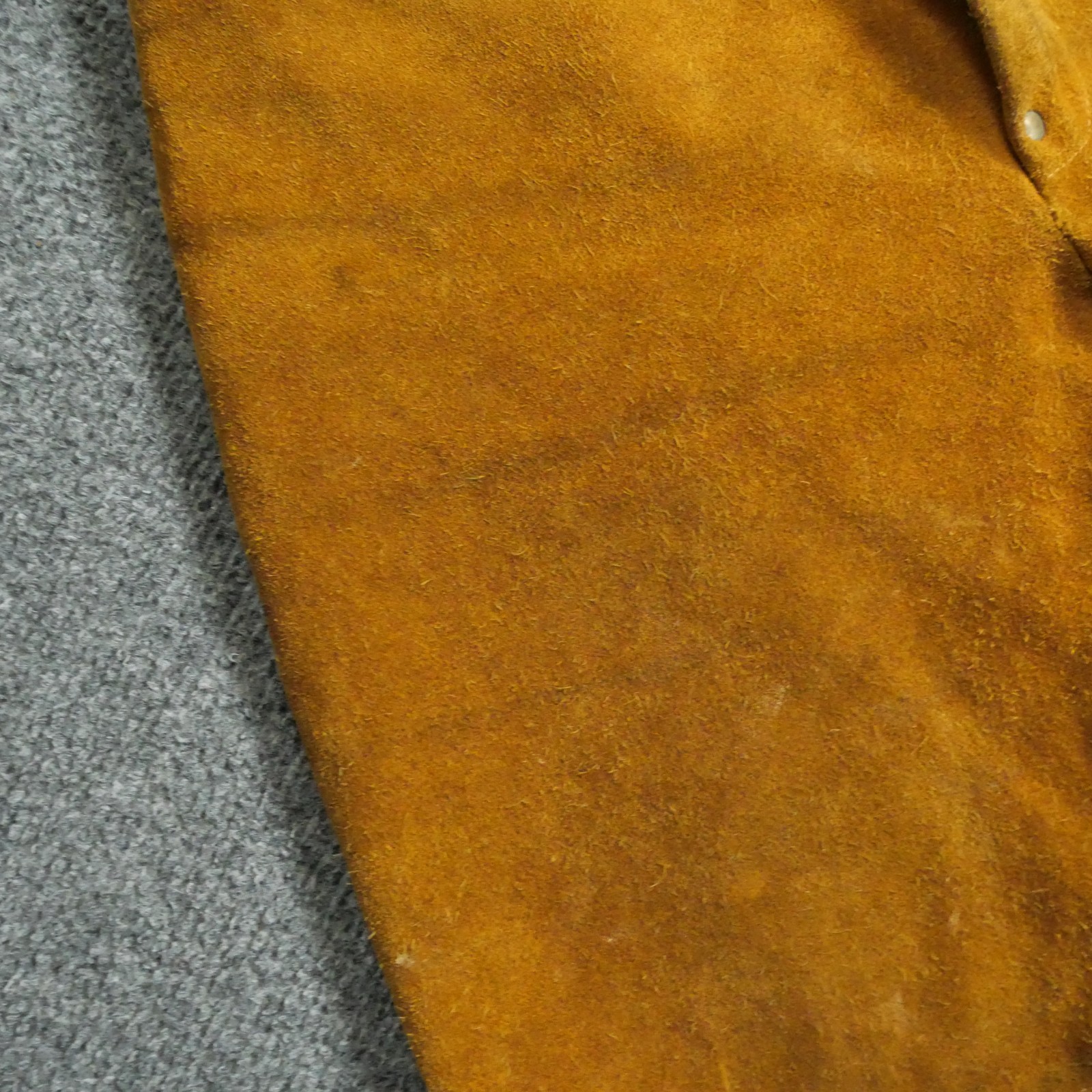Vintage Jorgens Leather Design Pants Womens 7 8 30×30 Brown Suede Western 60s