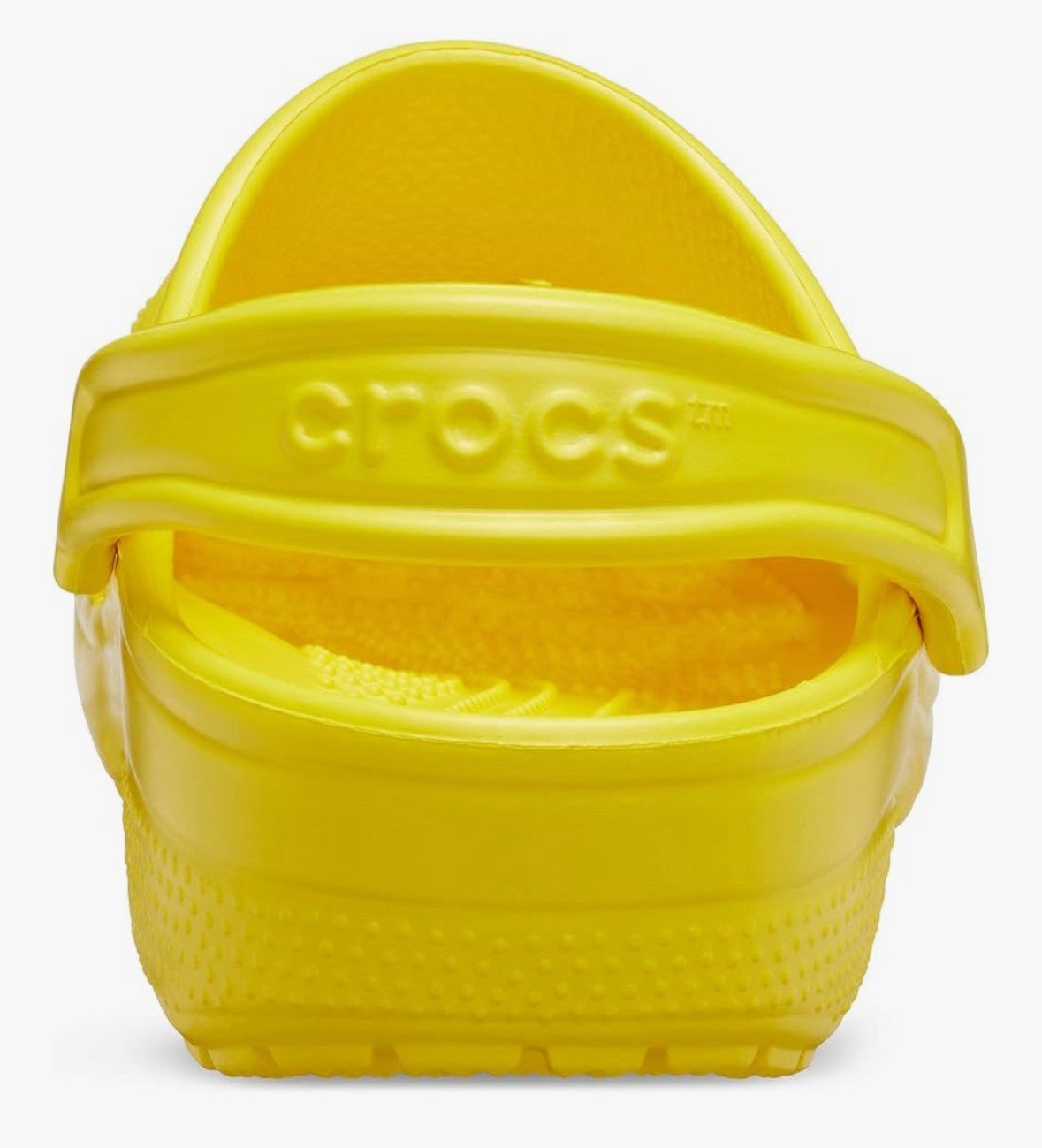 Crocs Classic Clog Roomy Fit Lemon Yellow 10001-7C1 Size 5Y Youth Kids New