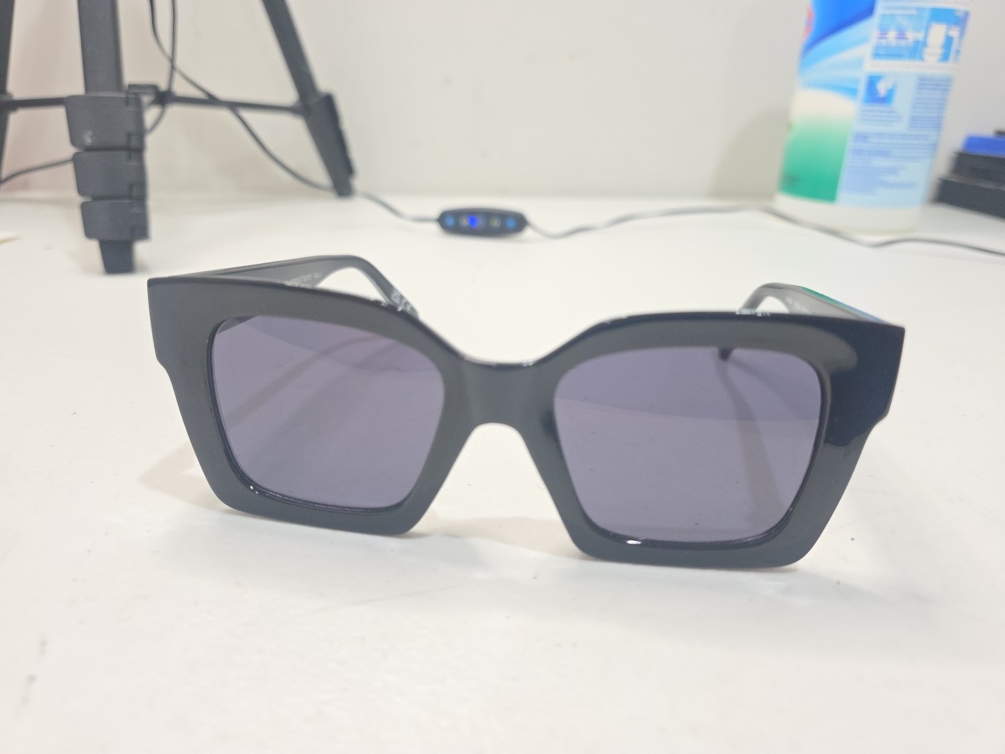 Sophia Vergara x Foster Grant Sunglasses Womens Black Oversized SR0924
