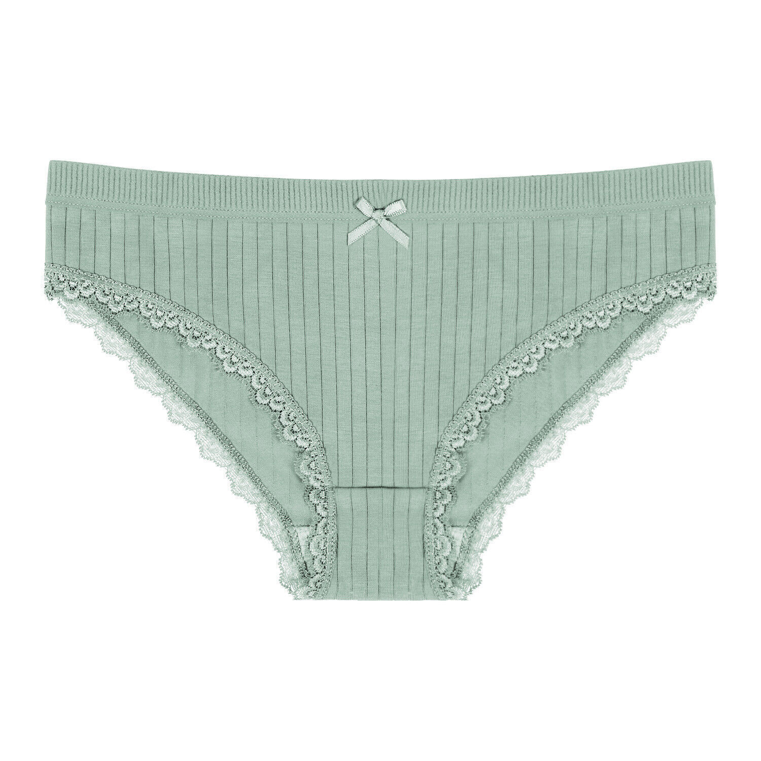 6 Pack Womens Cotton Knickers Sexy Bikini Underwear Seamless Panties Lingeries