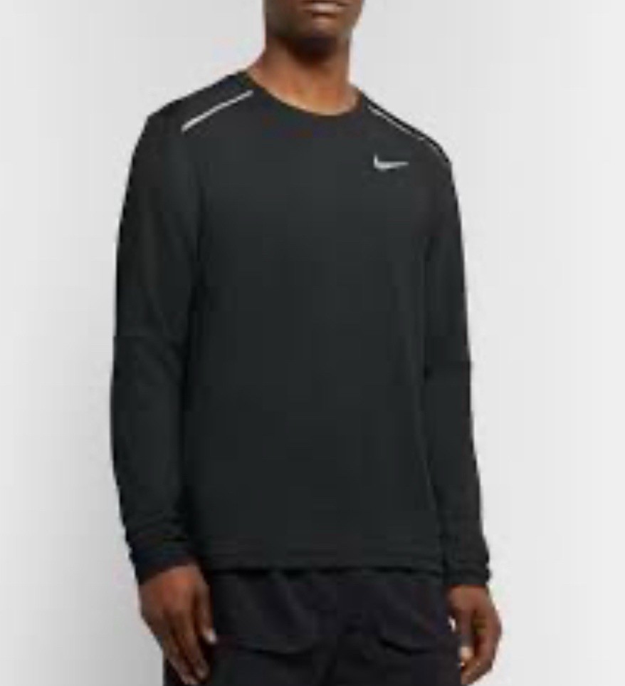 Nike Therma Sphere Element 3.0 Mens L Black Long Sleeved Running Top BV4707-010