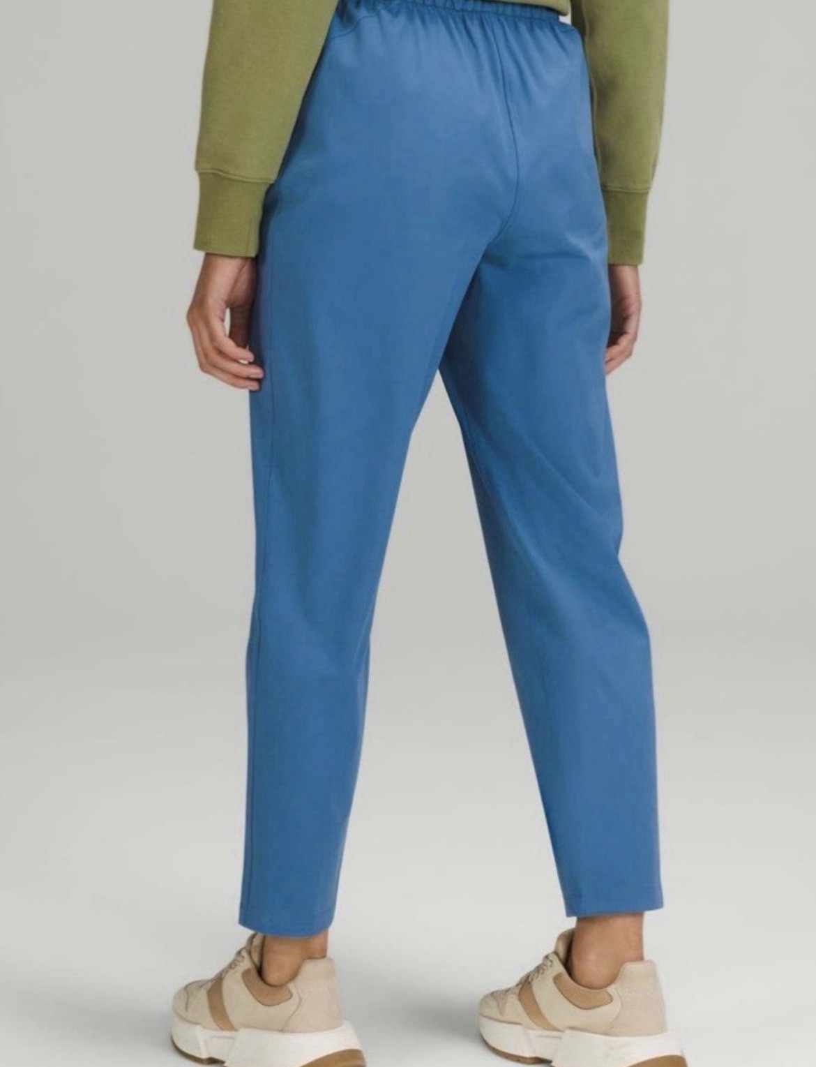 NWT Lululemon stretch high rise 7/8 pants in soft denim SIZE 6