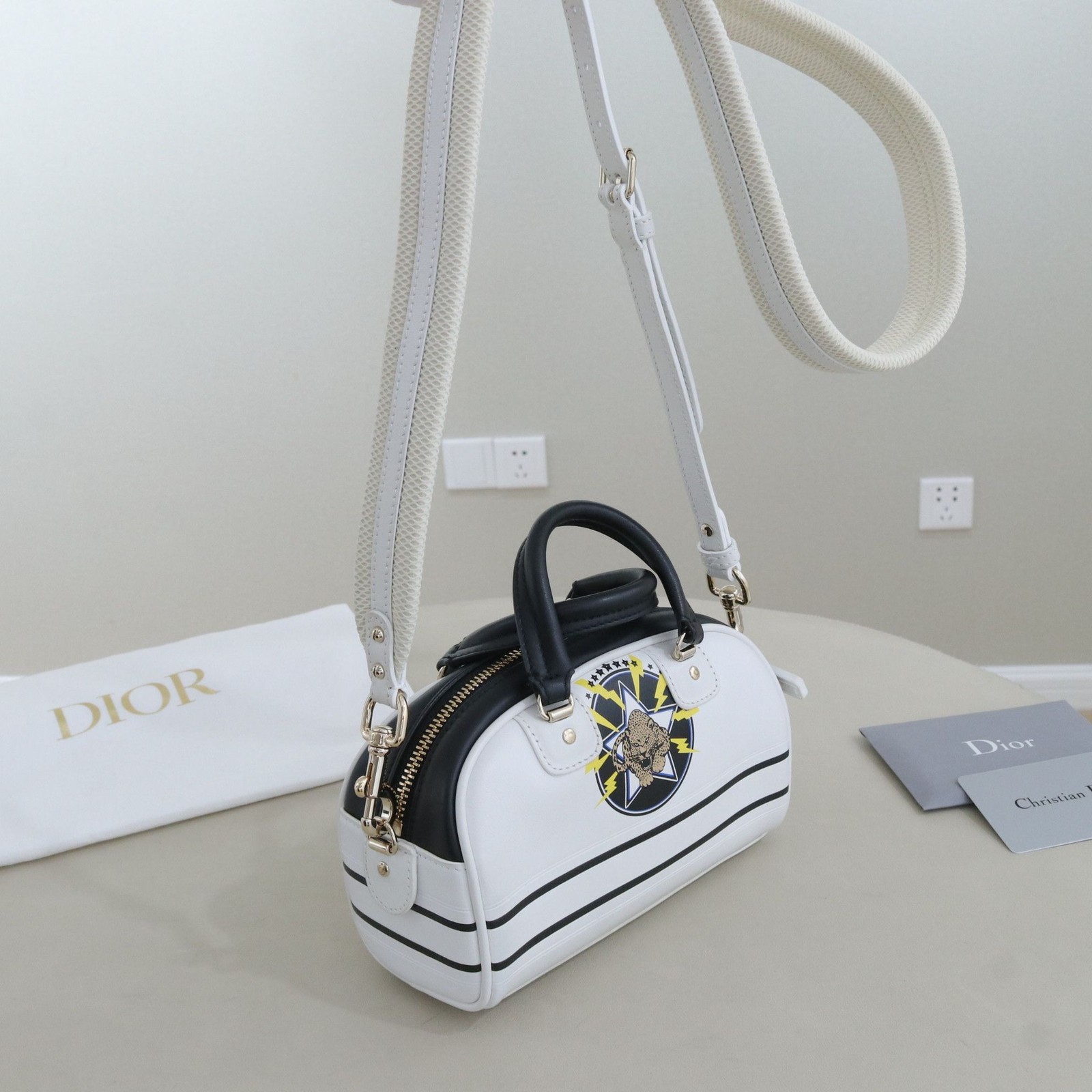 Dior Pre-Owned Authentic Bowling Bag Free Tracked Shipping