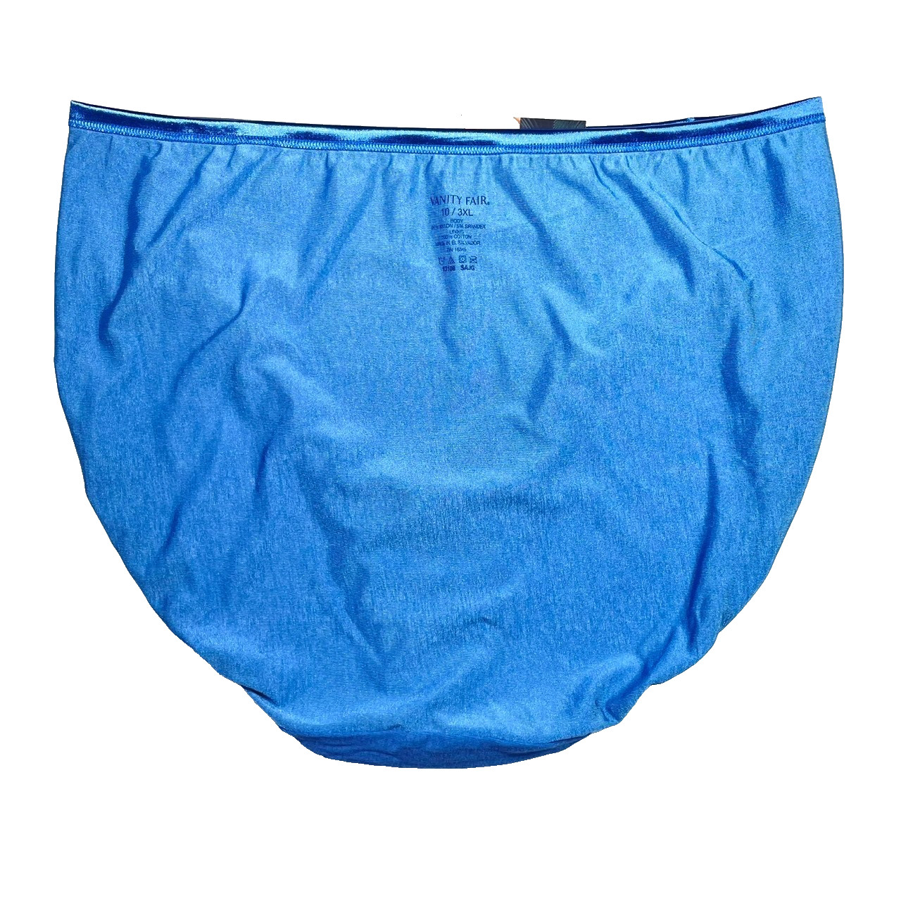 NWT Vanity Fair Women’s 10/3XL Illumination Hi-Cut Brief Underwear 13108 Blue