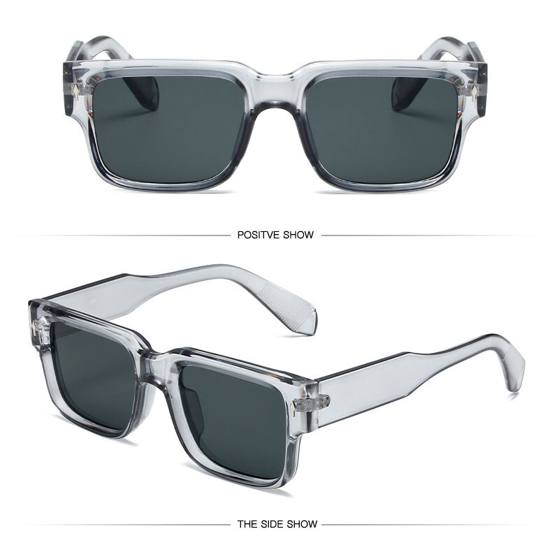 Unisex Square Fashion Sunglasses Classic Outdoor Traveling Shade Glasses UV400