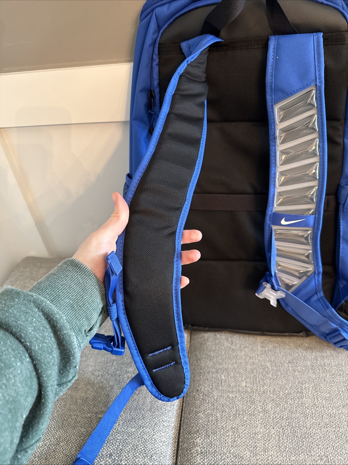 NIKE HM9965-480 Varsity Elite Backpack (32L) Royal Blue
