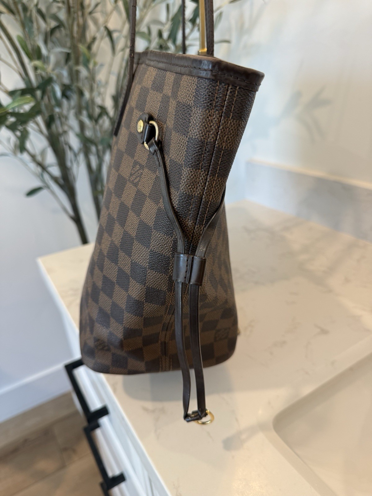 Louis Vuitton Neverfull GM Damier Ebene Tote