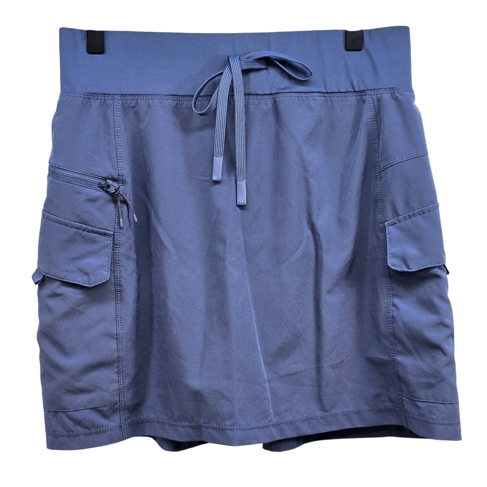 Gerry Womens Blue Active Cargo Skort Hiking Golf Athletic Skirt Size S 1745697