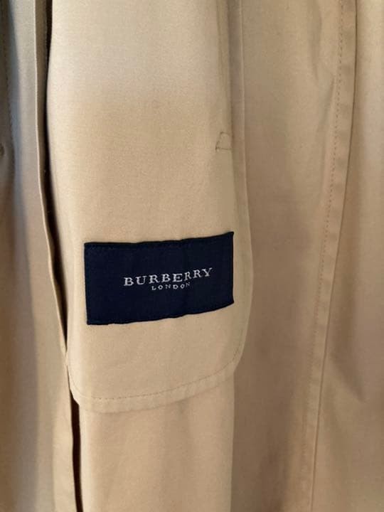 Burberry London striped trench coat