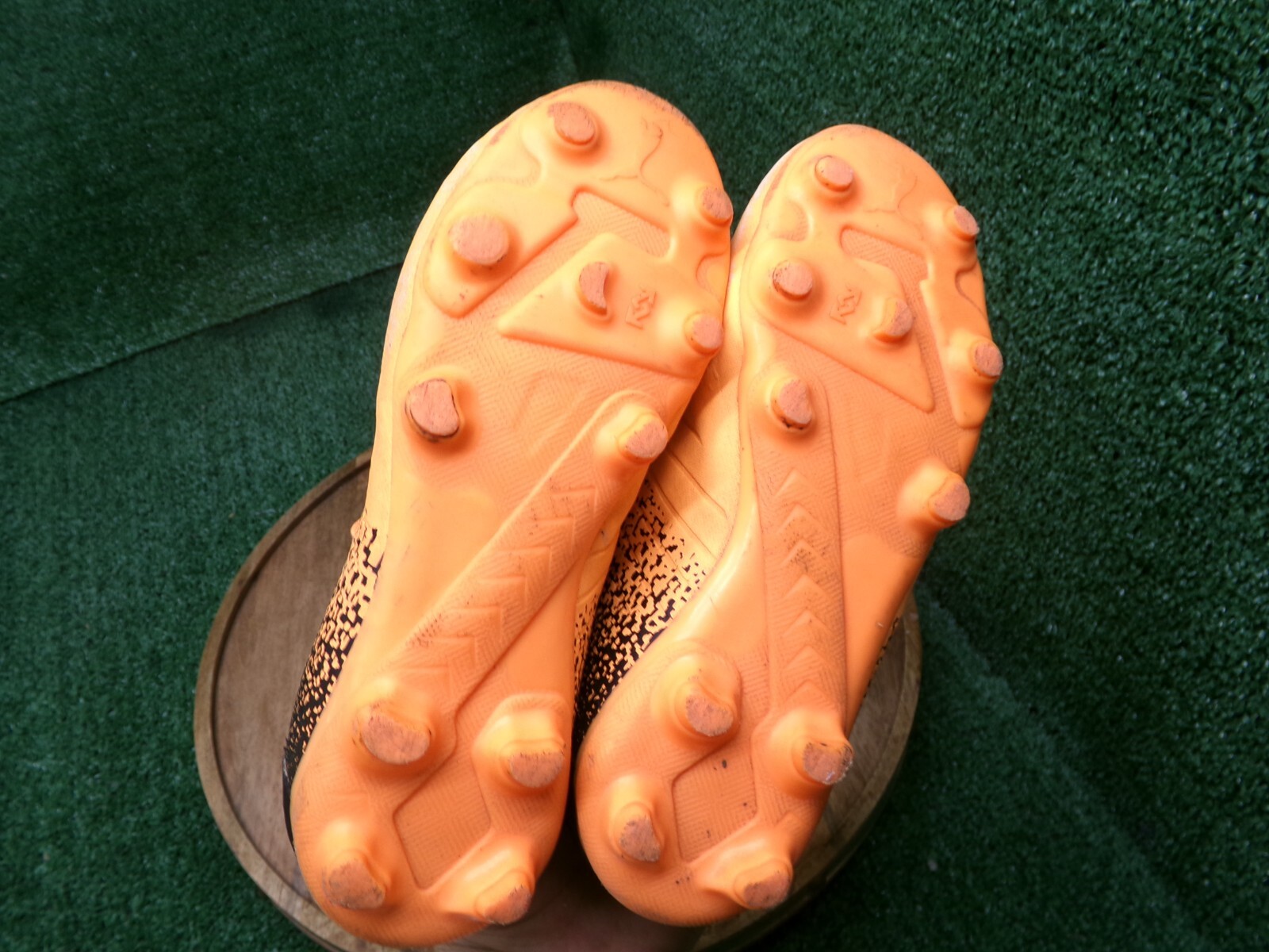 Puma Future 4.3 Boys Orange Athletic Running Soccer Cleats Size 2C 106777-01