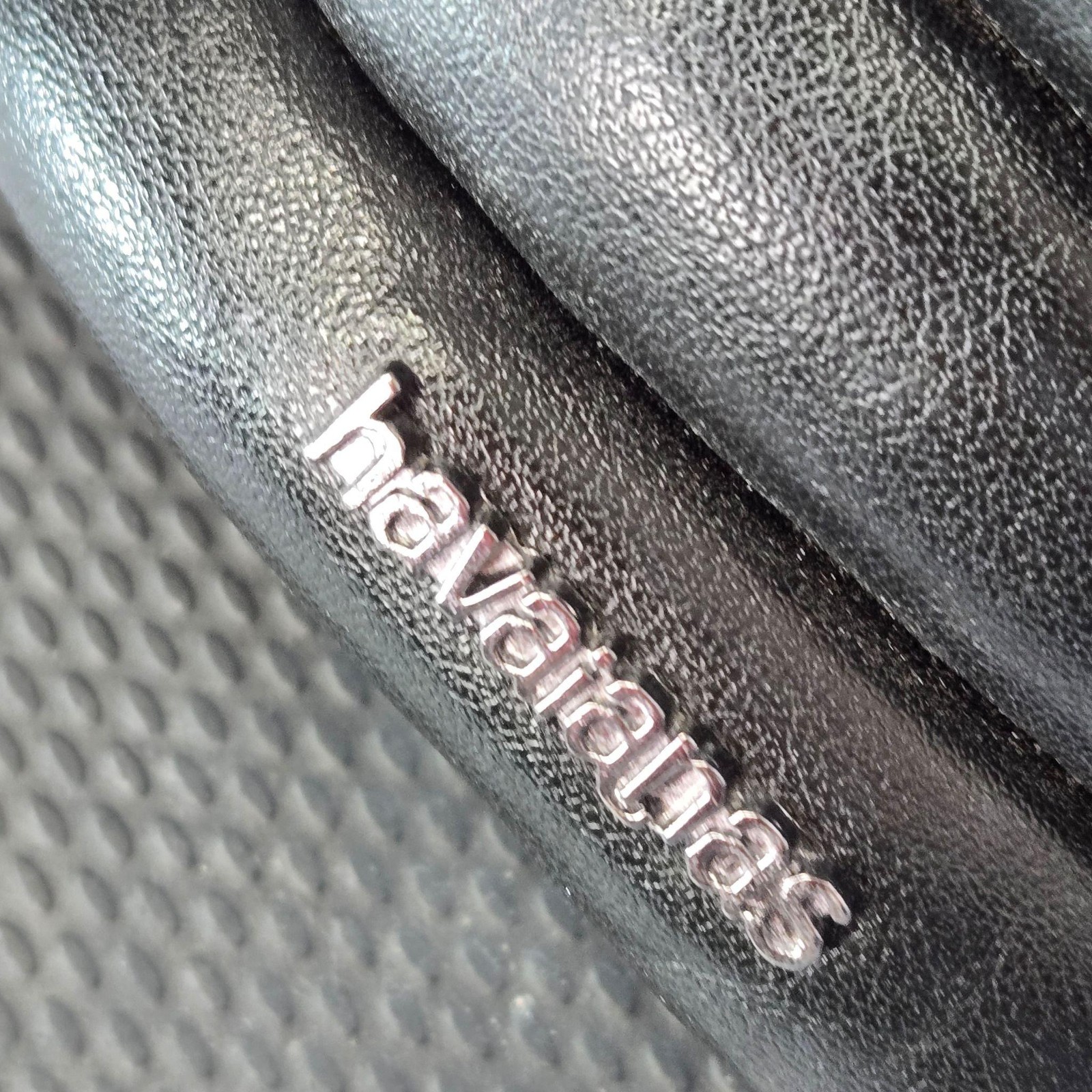 Havaianas Shoes Womens Size 7.5 Black Slide Padded Cushioned Straps Comfort
