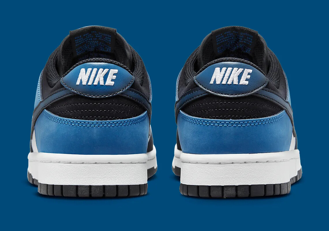 Nike Dunk Low Shoes Industrial Blue White Black FD6923-100 Men’s Size 8 NEW
