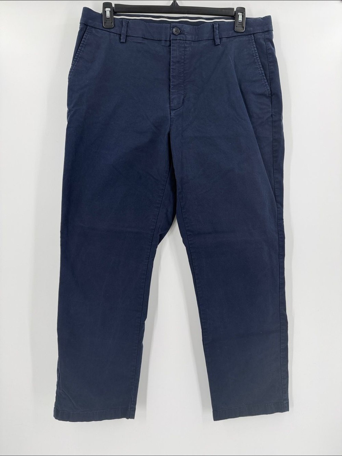 Classic Navy Men’s Chinos – Straight Fit