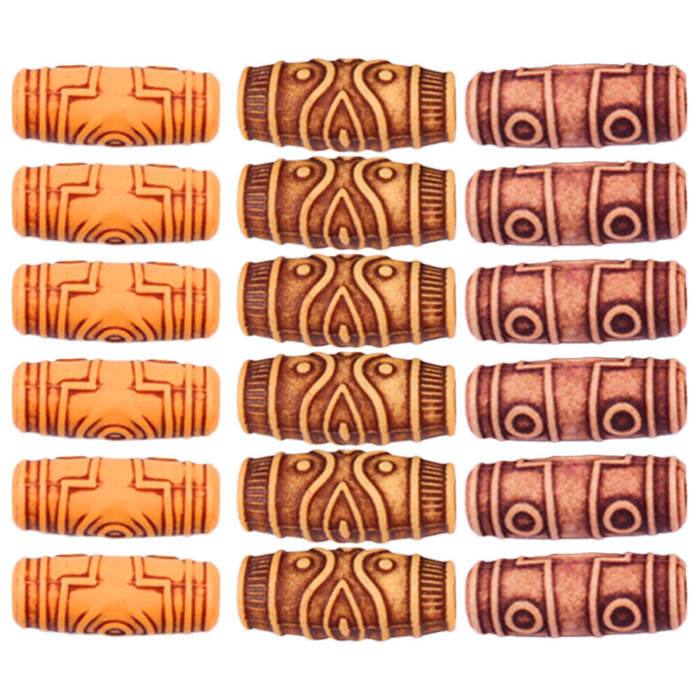 60PCS Dreadlocks Hair Braid Rings Aluminum Hair