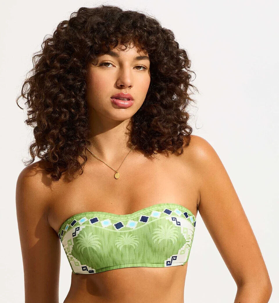 Seafolly Kasbah Bustier Bikini Set – Size AU 6 RRP $220