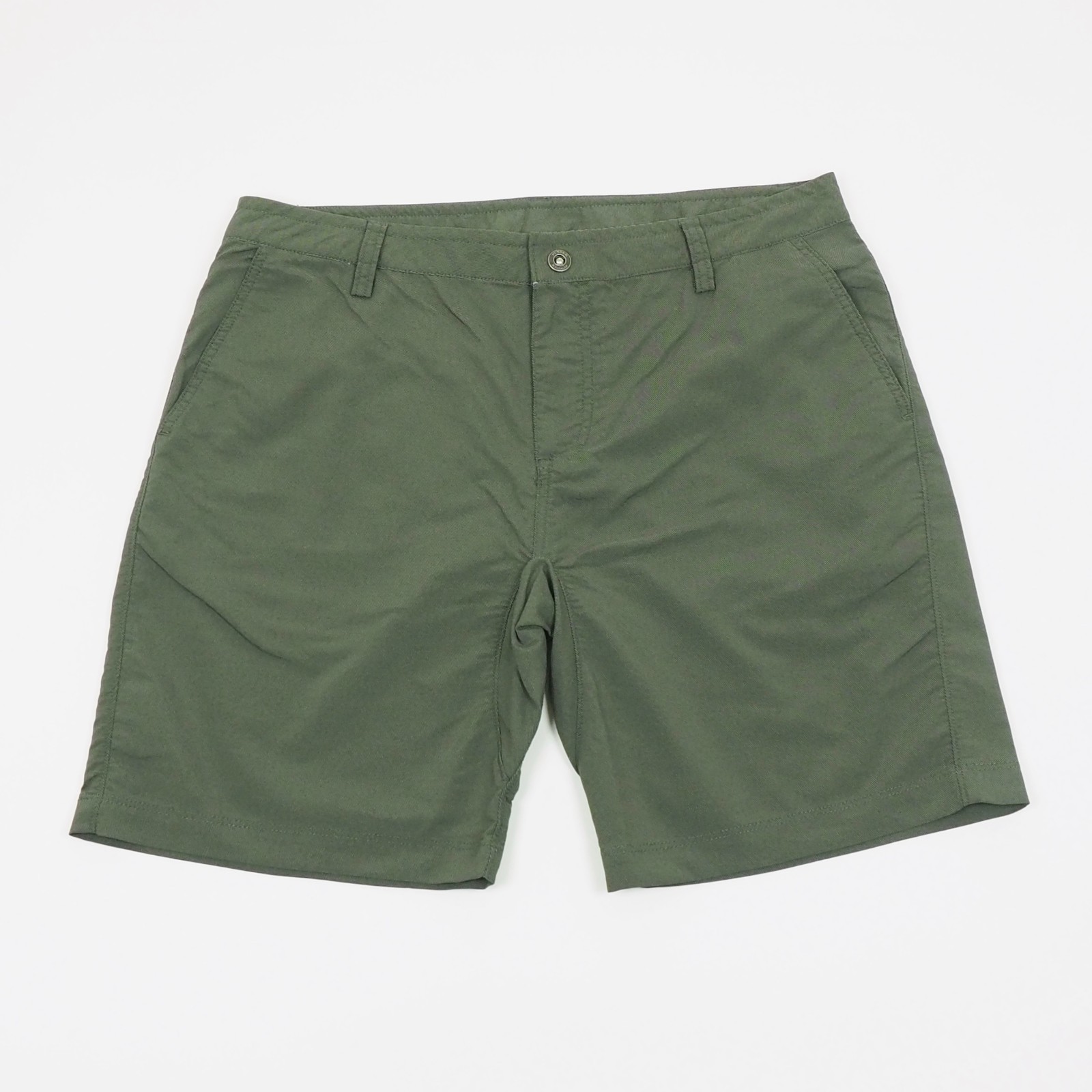 Sundek Quick Dry Walking Hybrid Shorts Mens 34 Green Nylon Blend Travel Casual