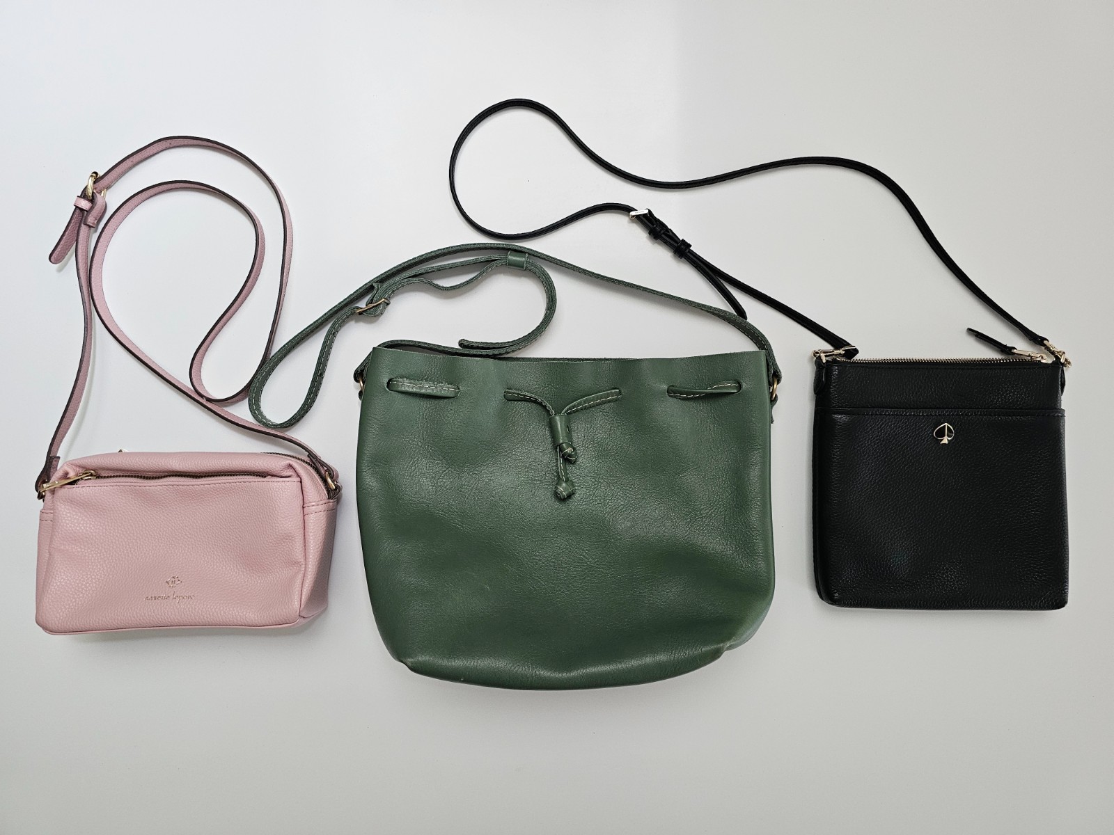 3 Purse Lot, Designer – Kate Spade, Nanette Lepore, Portland Leather Goods !!