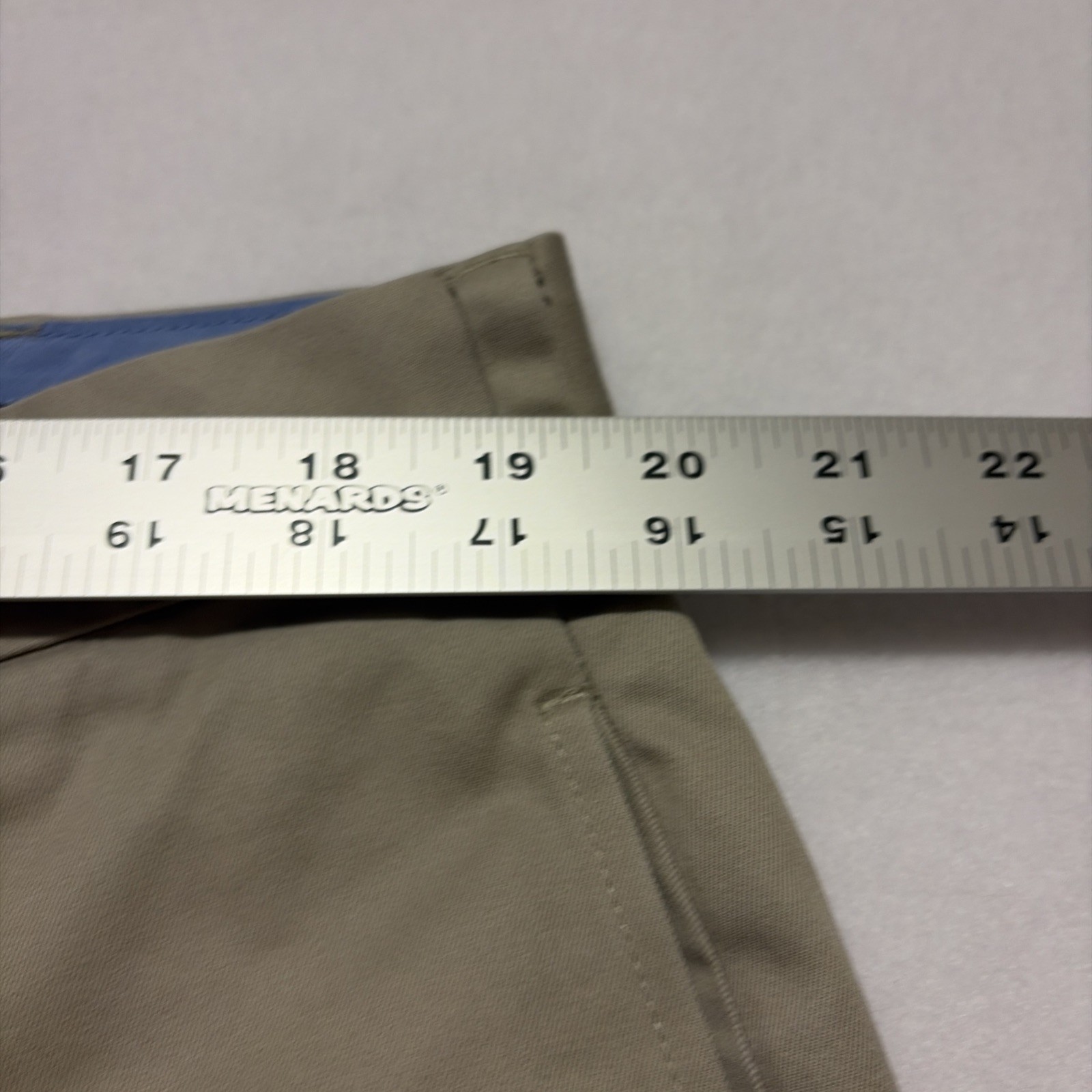 BROOKS BROTHERS Clark Fit Stretch Lightweight Khaki Advantage Chino Pants 40×30