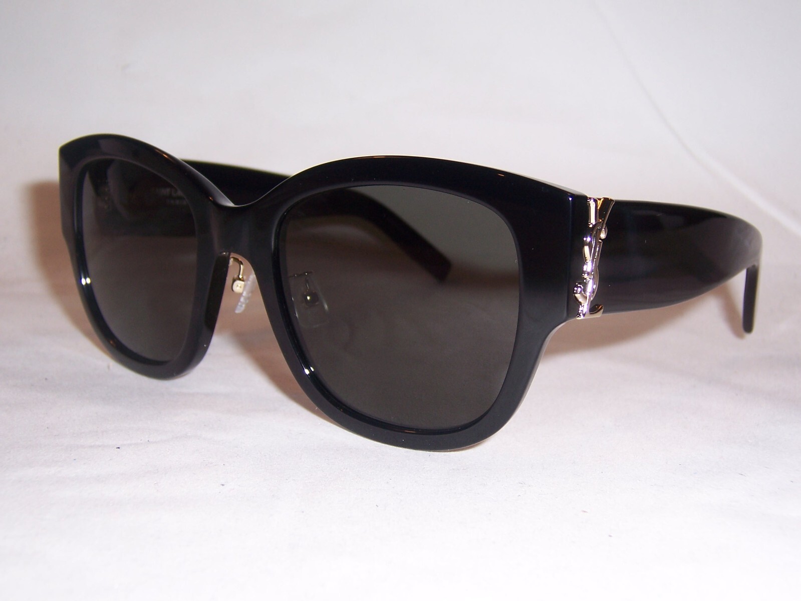 NEW SAINT LAURENT SUNGLASSES SL M95/K 001 BLACK/GRAY AUTHENTIC 95