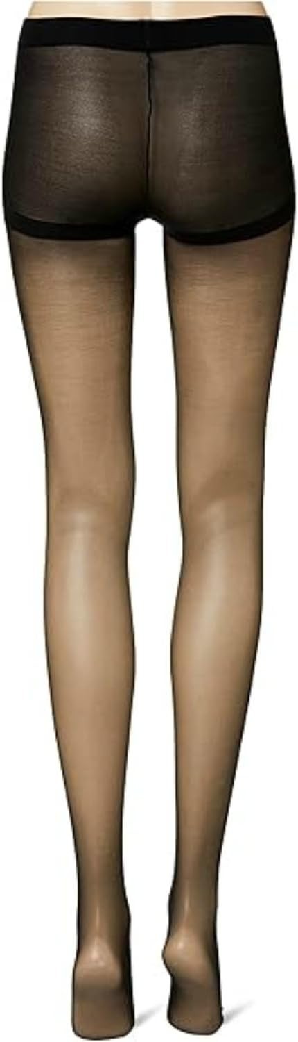 GUNZE 3 Pairs Run Resistant Deep Black Pantyhose Made in Japan