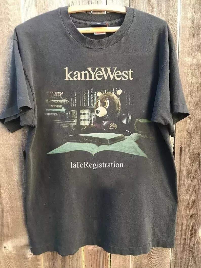 Kanye West Shirt, Kanye West Tour Charcoal Unisex T-shirt Reprint S-5XL BL1533